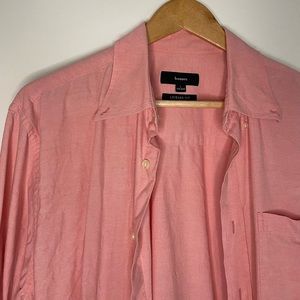 ✿ BOSSINI Coral Button Down Size L